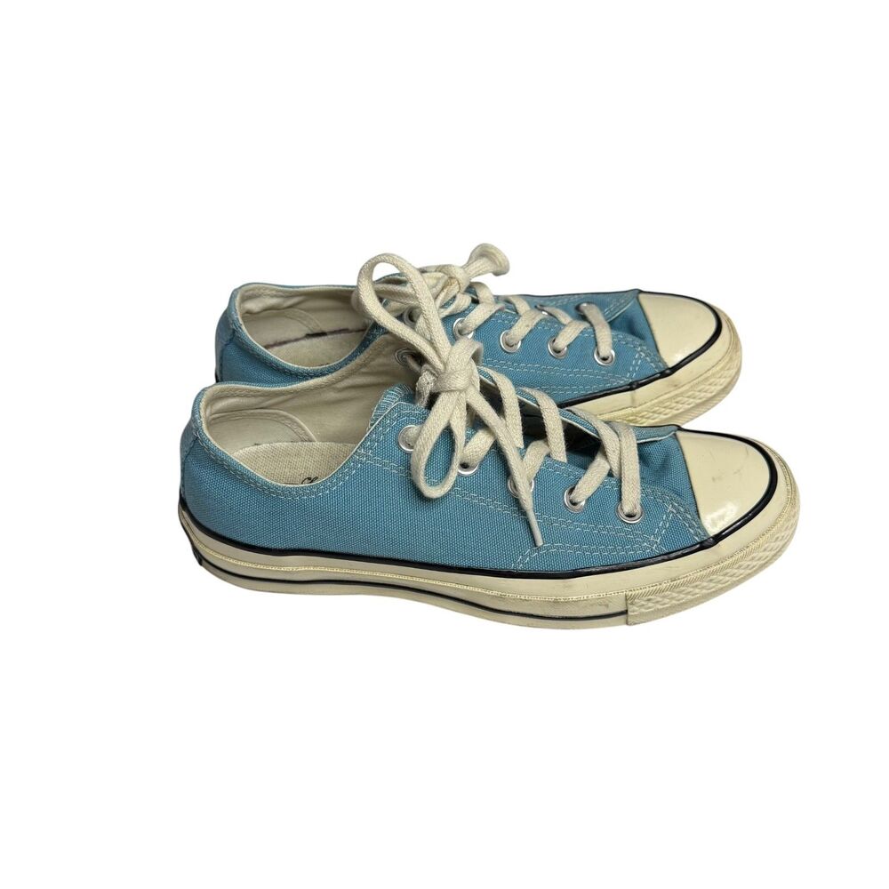 Converse Chuck Taylor Canvas Low Top Sneakers Shoes Unisex Blue Men 4 Women 6